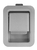 Flush Latch, Non-Locking, "Jr", Plain Finish